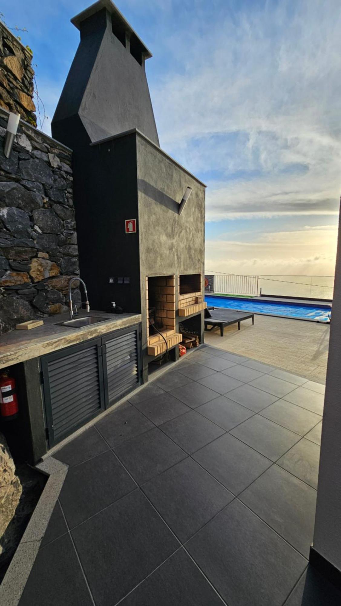Majestic Seaview Villa Fajã da Ovelha Eksteriør billede